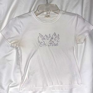 Brandy Melville on Fire Sparkle Top